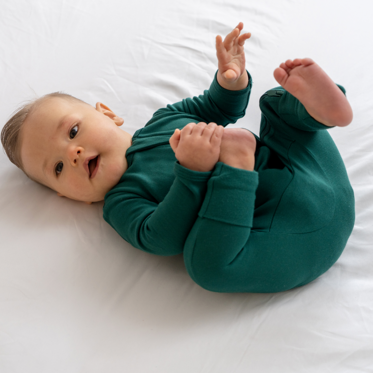 Baby Bamboo Pajamas w/ DreamCuffs