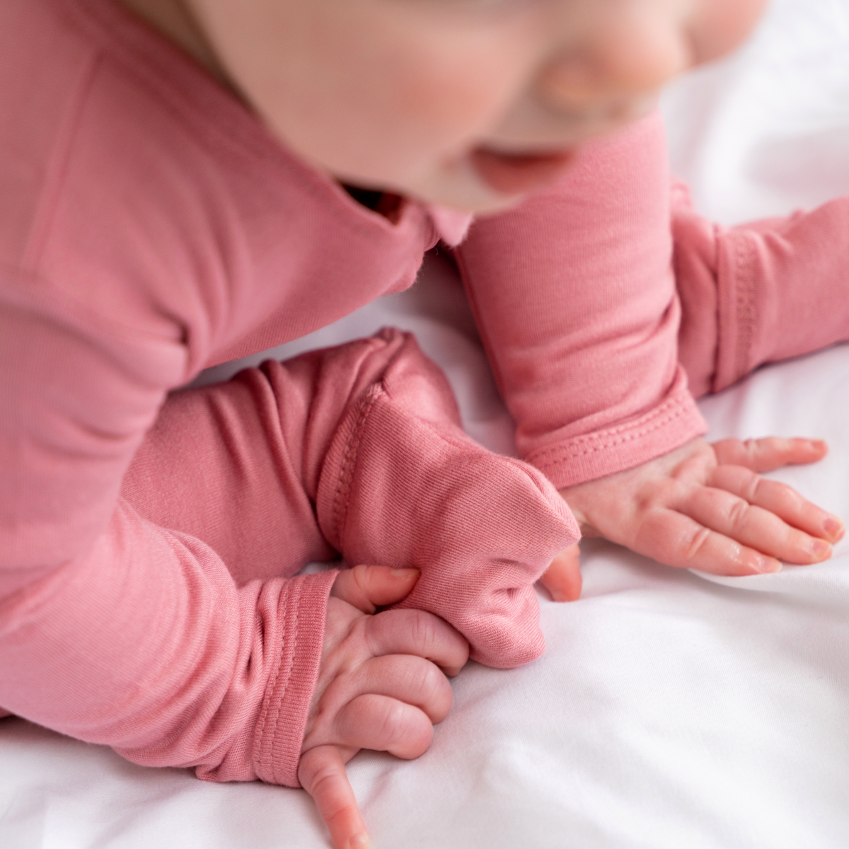 Baby Bamboo Pajamas w/ DreamCuffs