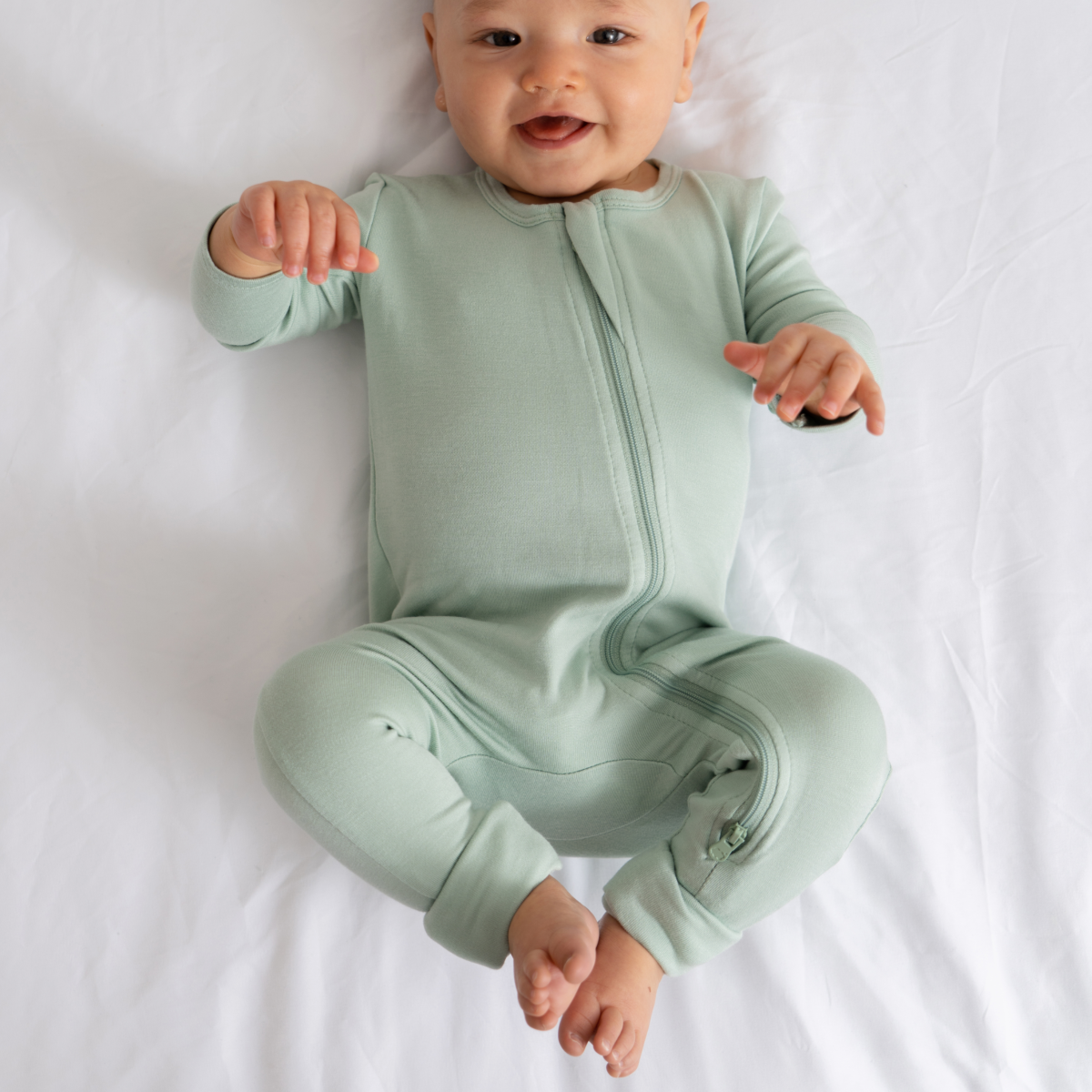 Baby Bamboo Pajamas w/ DreamCuffs
