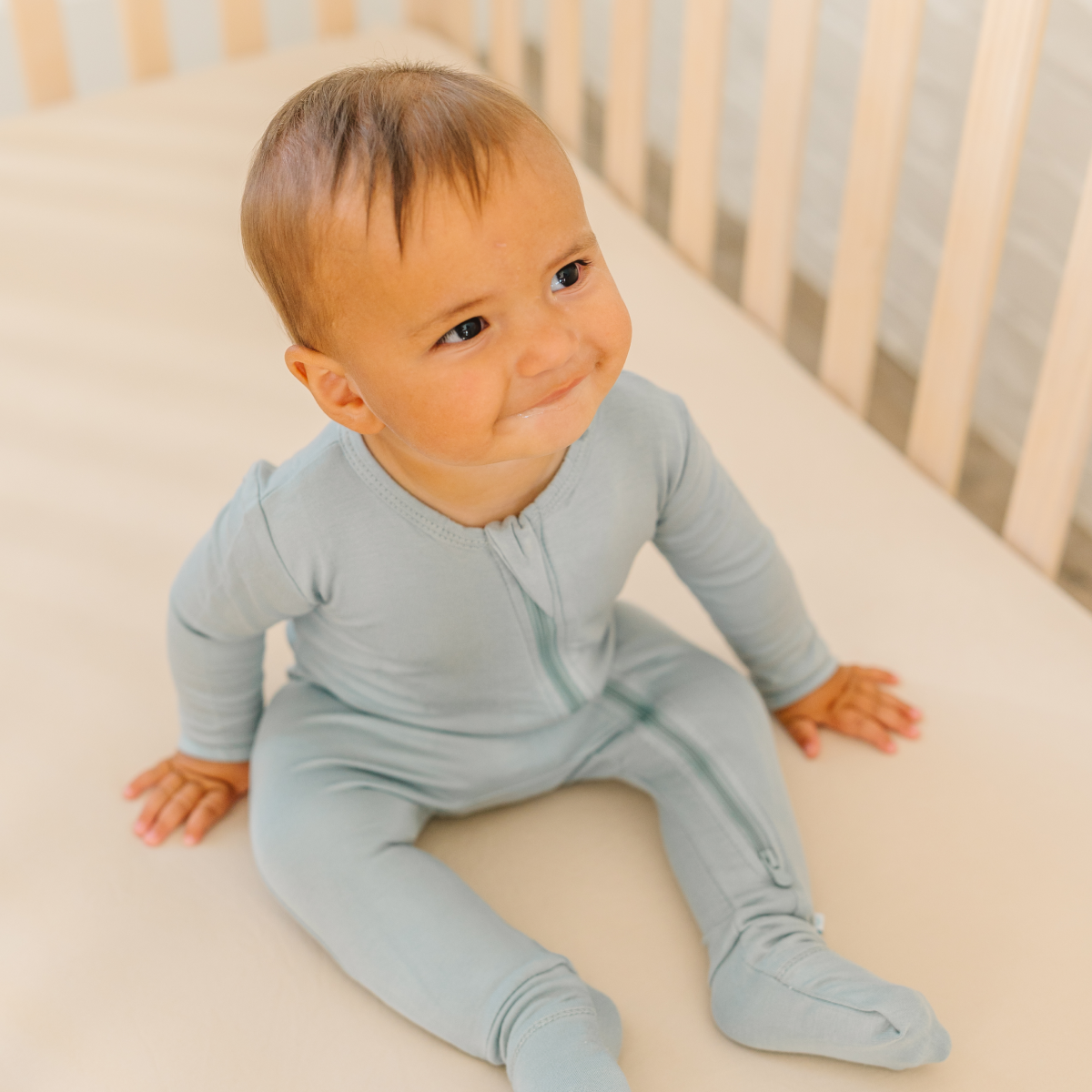Baby Bamboo Pajamas w/ DreamCuffs
