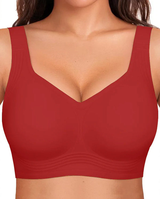 Comfortable Wireless Full Coverage Jelly Smoothing Bra