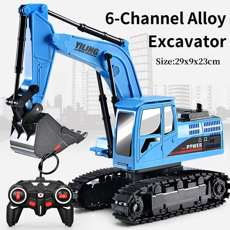 Alloy remote control excavator toy car