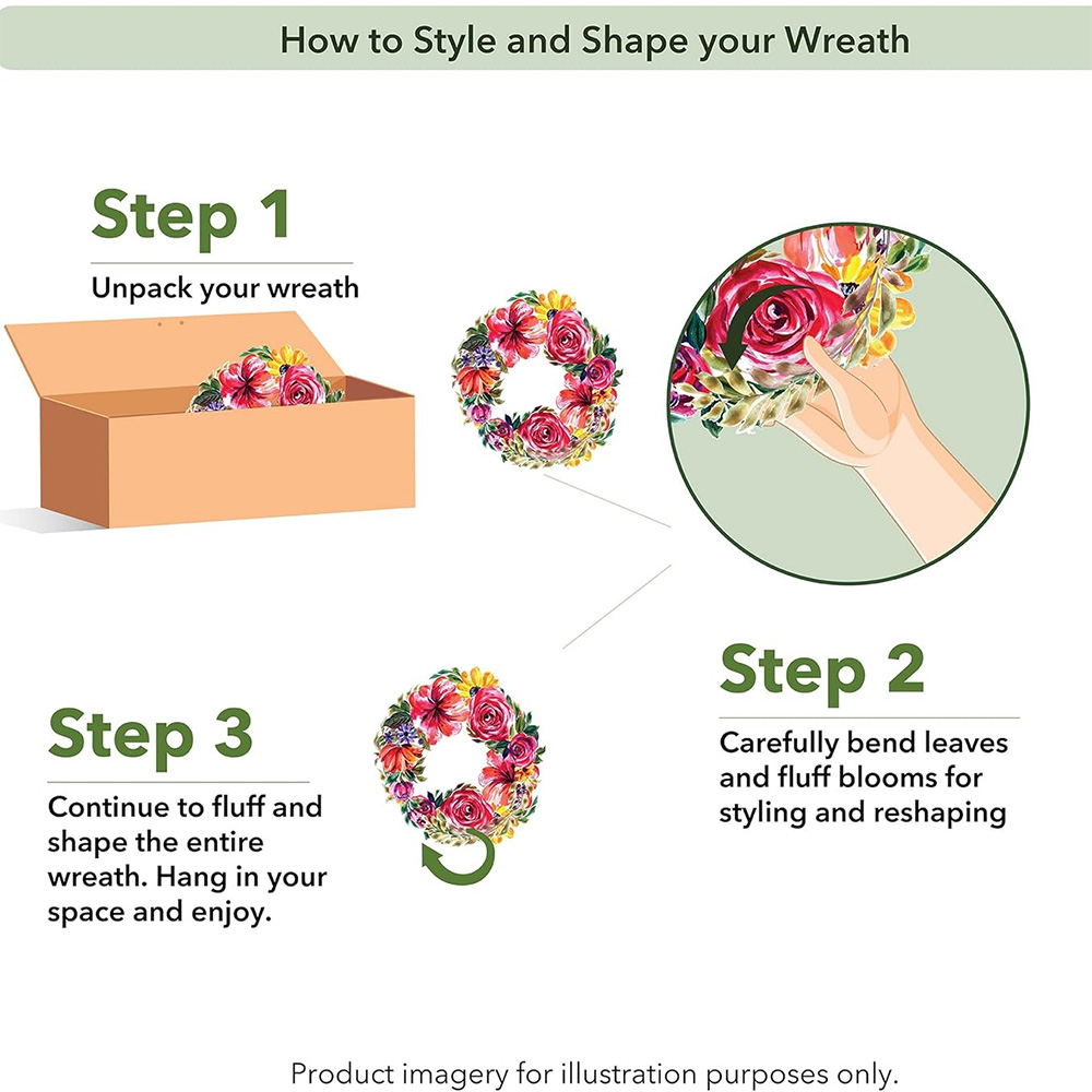 🔥Mother's Day Sale: 50% OFF💐Mixed Peony Floral Wreath🎁