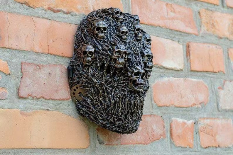 🎃Halloween New Steam Skull Punk Mask