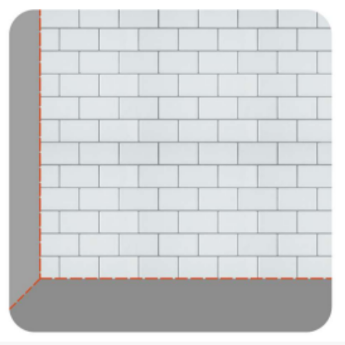 Step 6 &mdash; Finish tiling wall