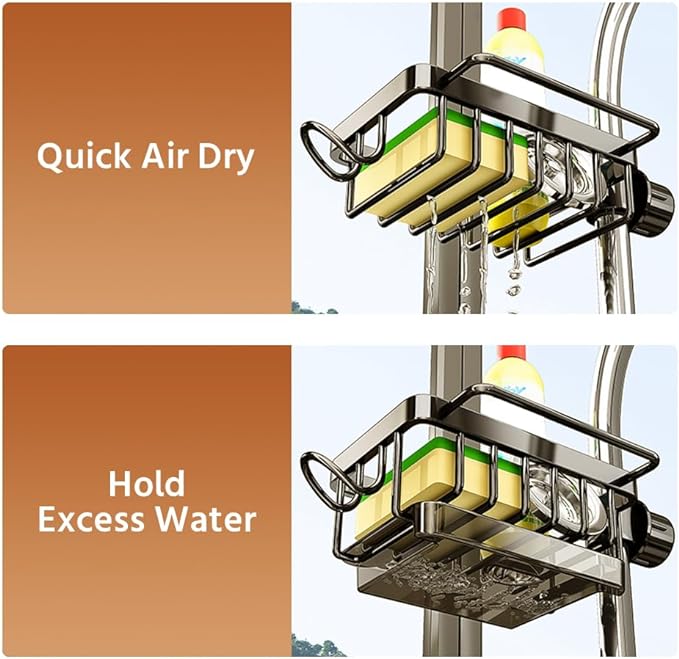  Kitchen Sink Faucet Organizer