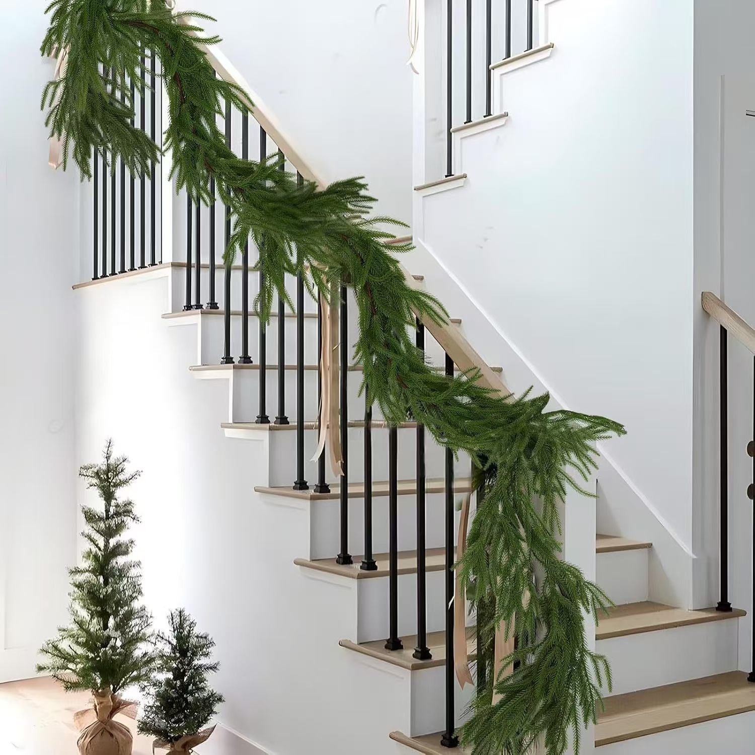 🌲Early Christmas SALE: 60% OFF✨ Natural Christmas Greenery - Norfolk Pine Garland🌲