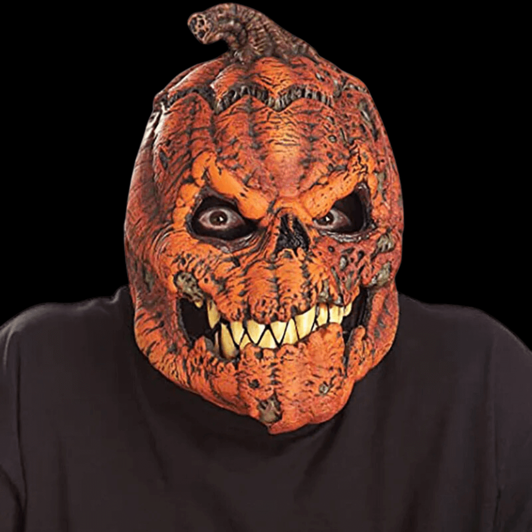 🔥Halloween Pre - Sale 40% OFF🎃 Scary Pumpkin Mask with Movable Jaw