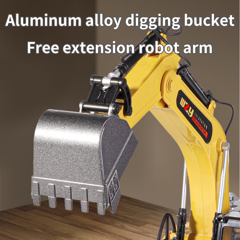 Alloy remote control excavator toy car