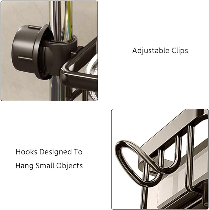  Kitchen Sink Faucet Organizer