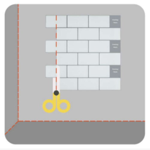 Step 3 &mdash; Cut first tile sheet