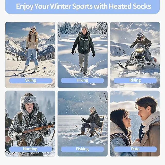 Recheargable Heated Sock