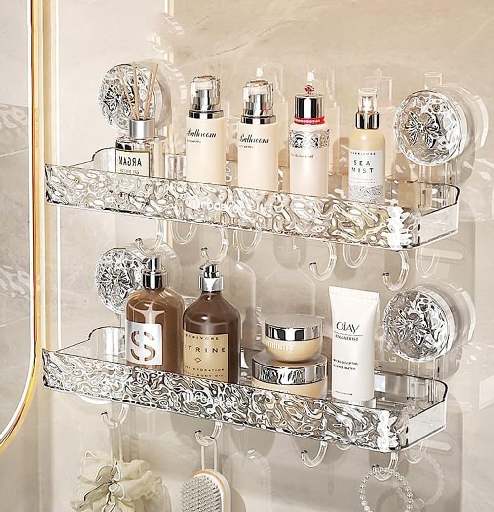 Light Luxury Style Punch-Free Storage Rack