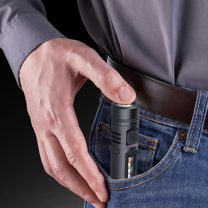 Mini Multifunctional Aluminum Alloy Flashlight