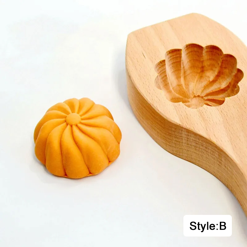 Wooden Fancy Steamed Bun Mold