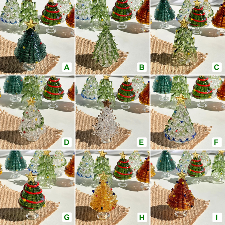 🎄Christmas Pre-Sale 40% OFF🔥 Handcrafted Glass Christmas Tree