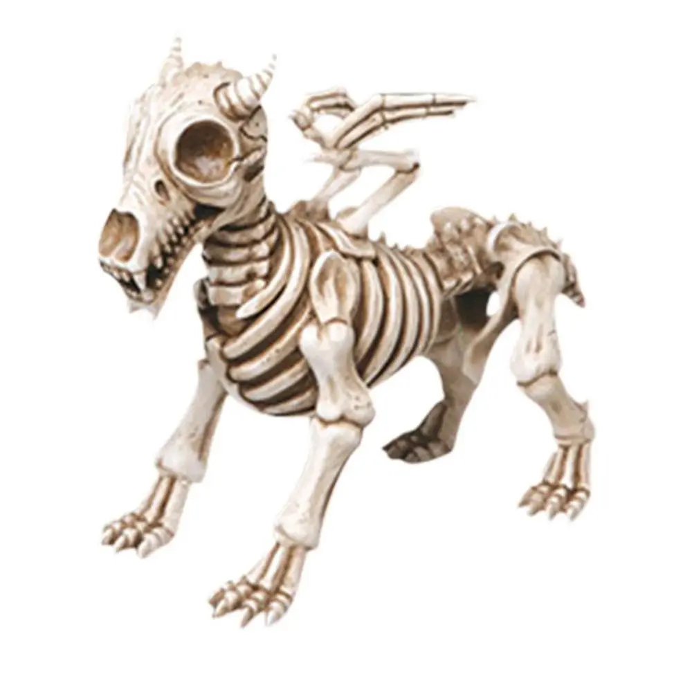 Halloween Skeleton Gnome Couple Garden Statue