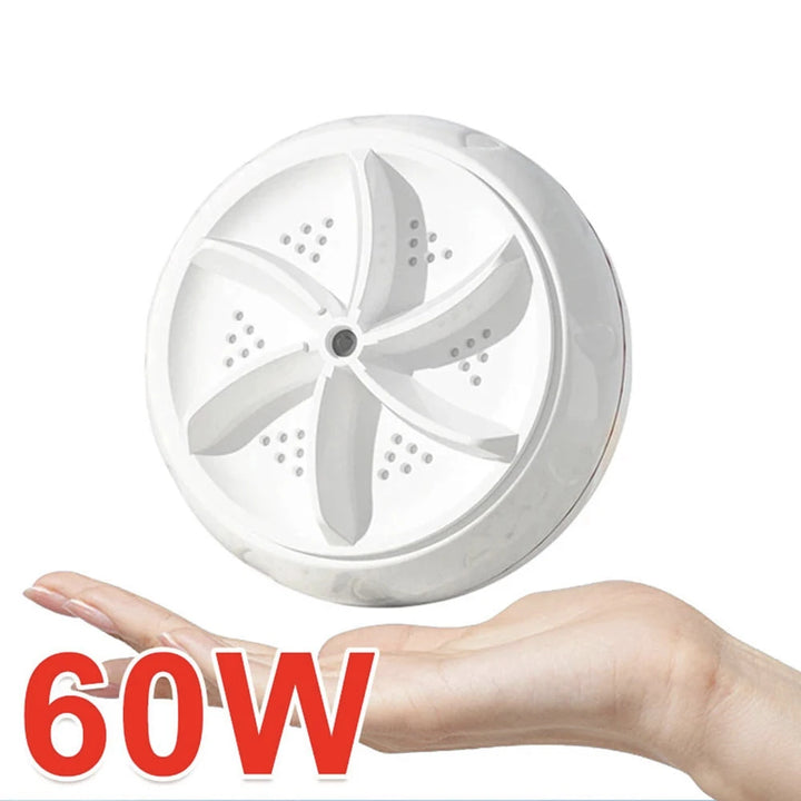 Portable Mini Washing Machine Ultrasonic Turbine Washer