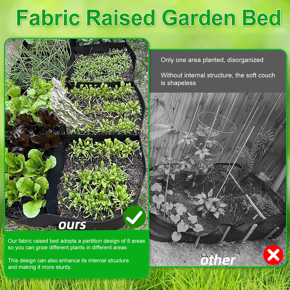 Fabric Raised Garden Bed