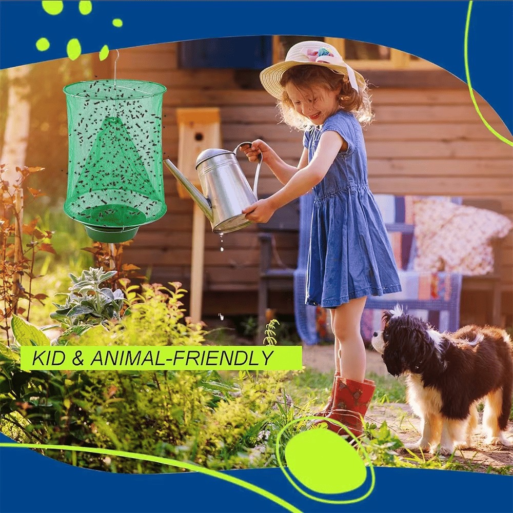 FAST FLY CATCHER - 100% NON TOXIC - REUSABLE