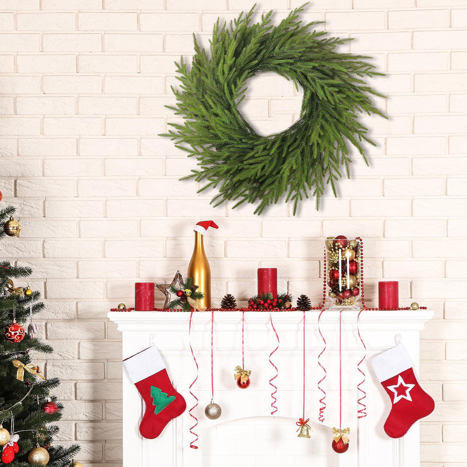 🌲Early Christmas SALE: 60% OFF✨ Natural Christmas Greenery - Norfolk Pine Garland🌲