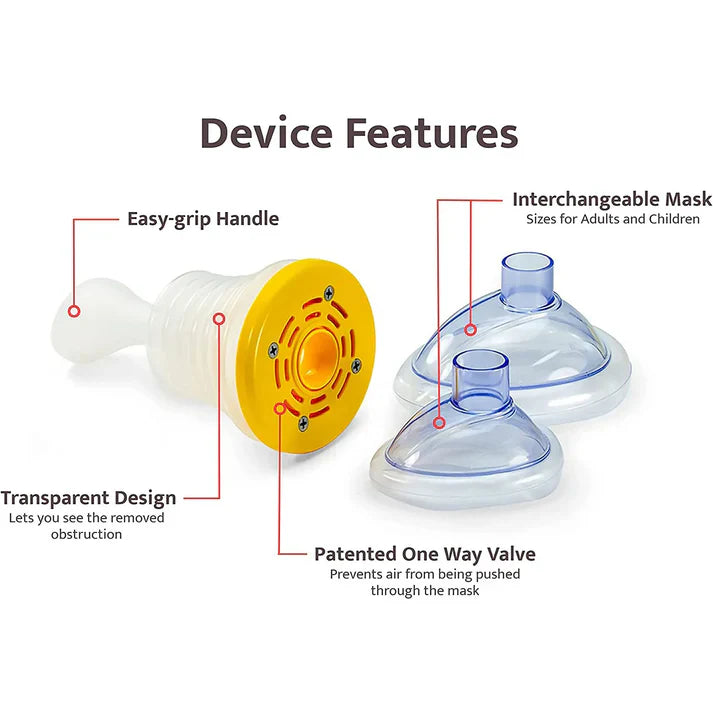 SNOZ™- Adult and Child Non-Invasive Choking First Aid | Anti-Choking Device