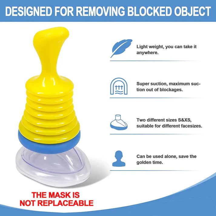 SNOZ™- Adult and Child Non-Invasive Choking First Aid | Anti-Choking Device