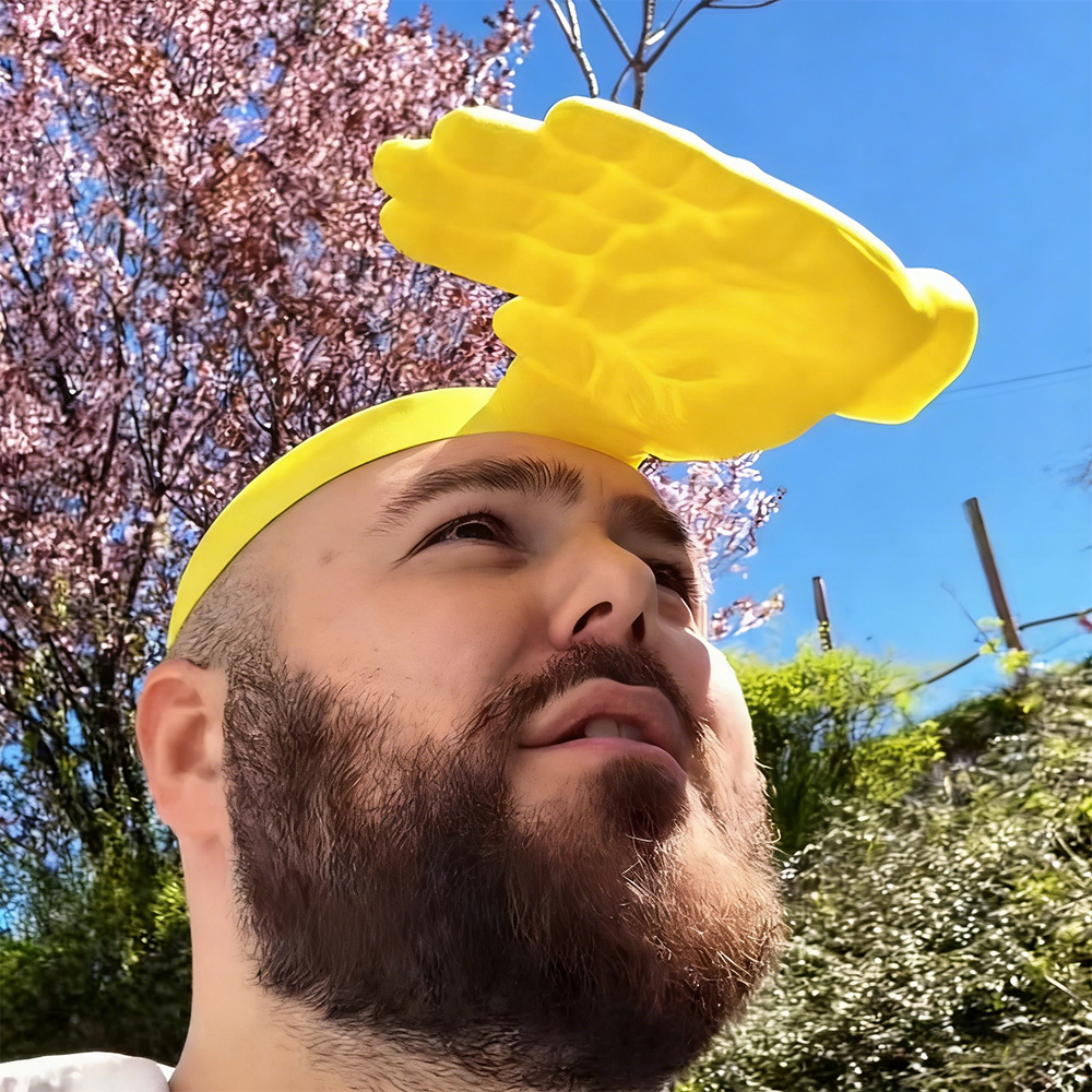 Giant Hand Sun Visor Hat - Funny Novelty Sun Hat for Beach, Festival, Party