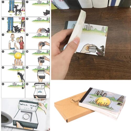 Creative Surprise Gift Box Flip Book