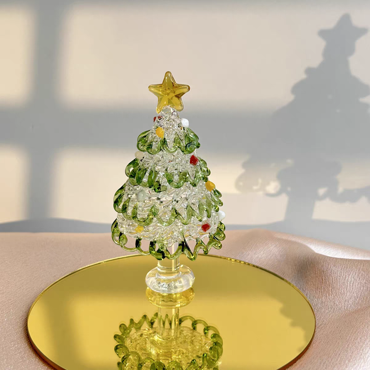🔥HOT SALE 49% OFF🔥 Handcrafted Glass Christmas Tree🎄