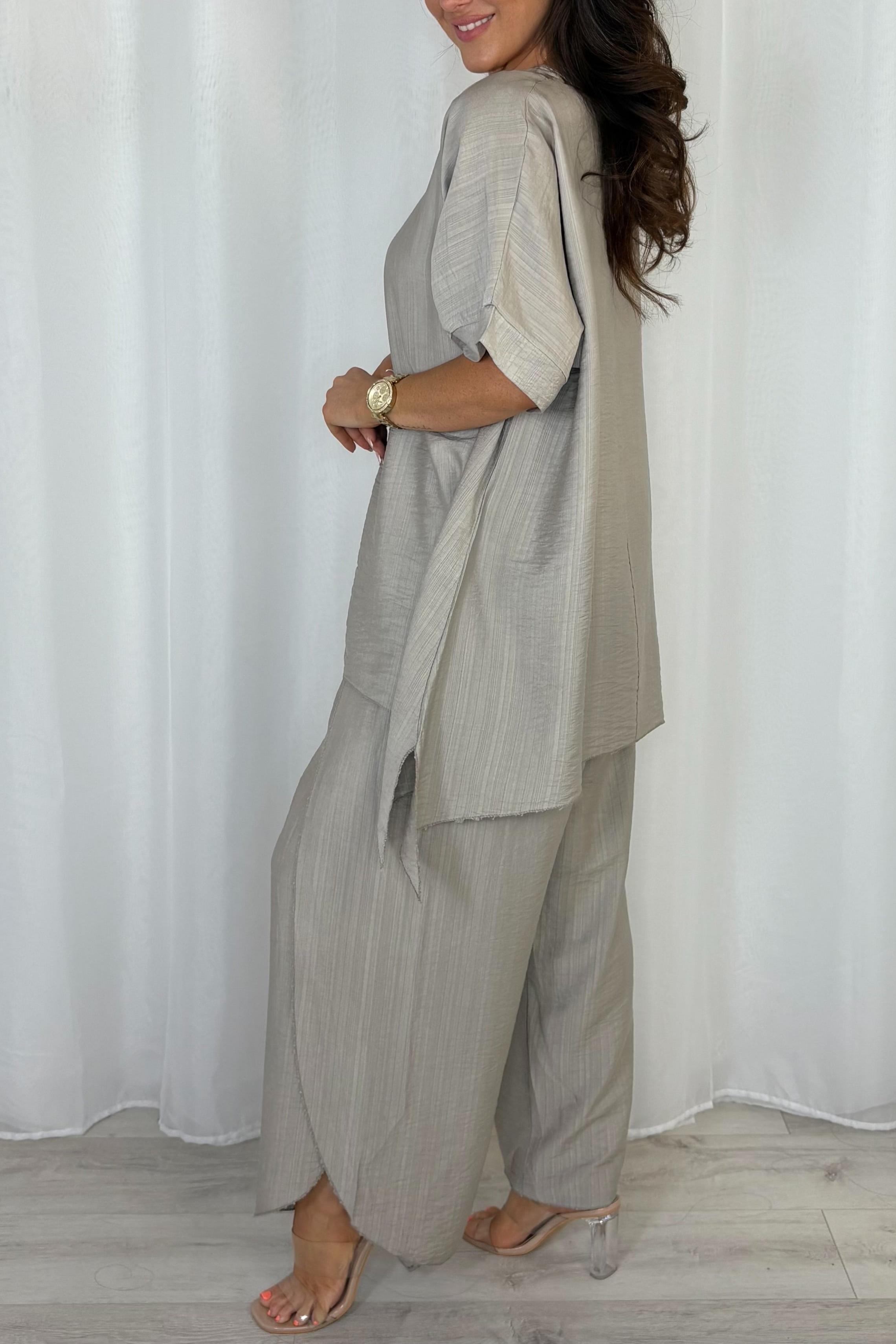 Oversized Top And Split Trouser Co-Ord
