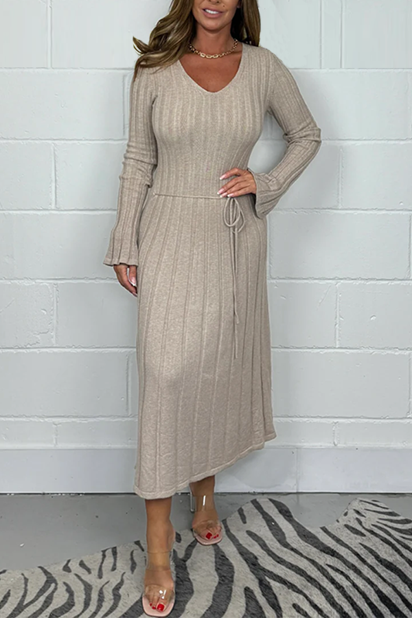 Tie Detail Maxi Dress