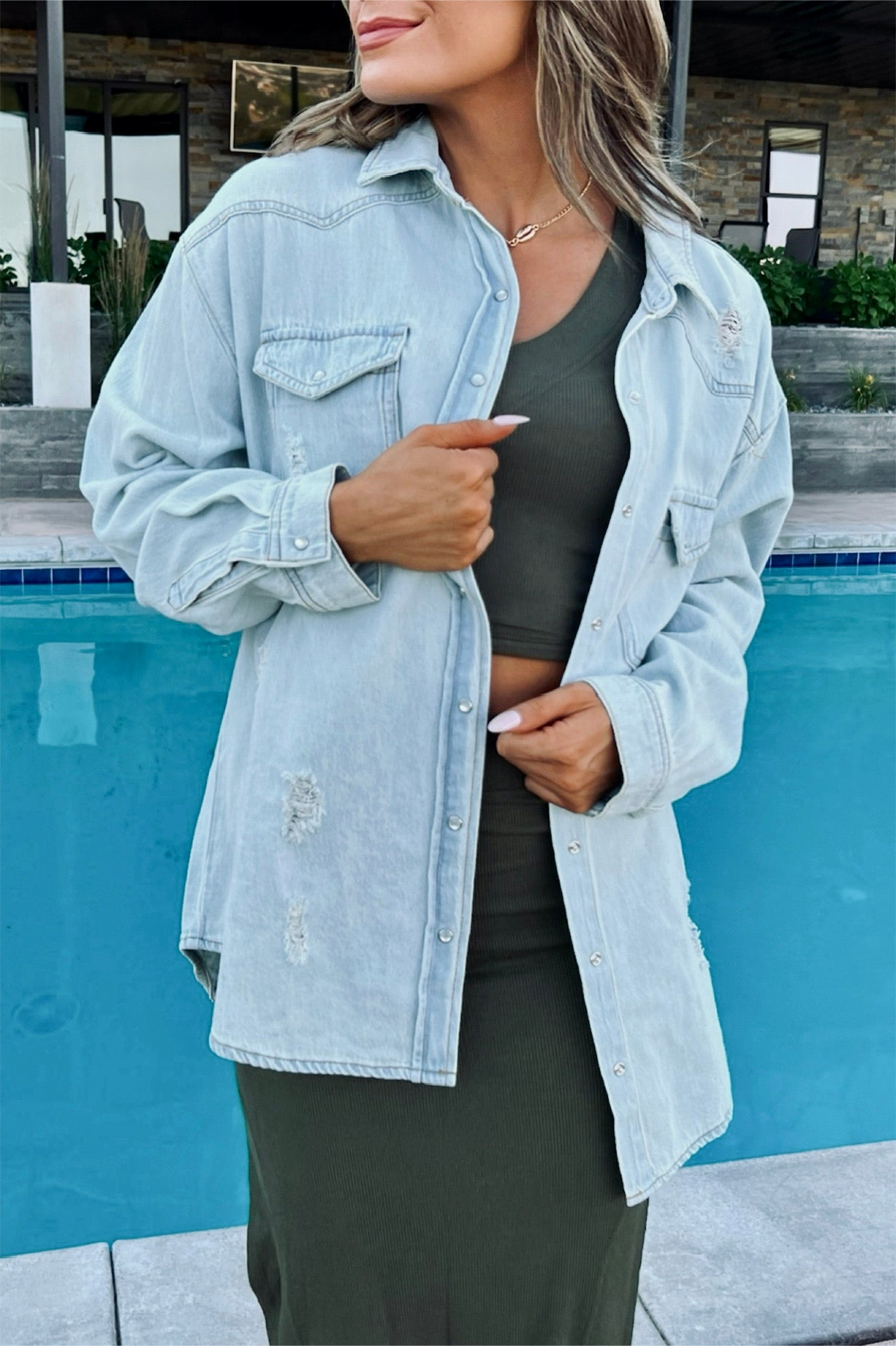 Denim Style Jacket