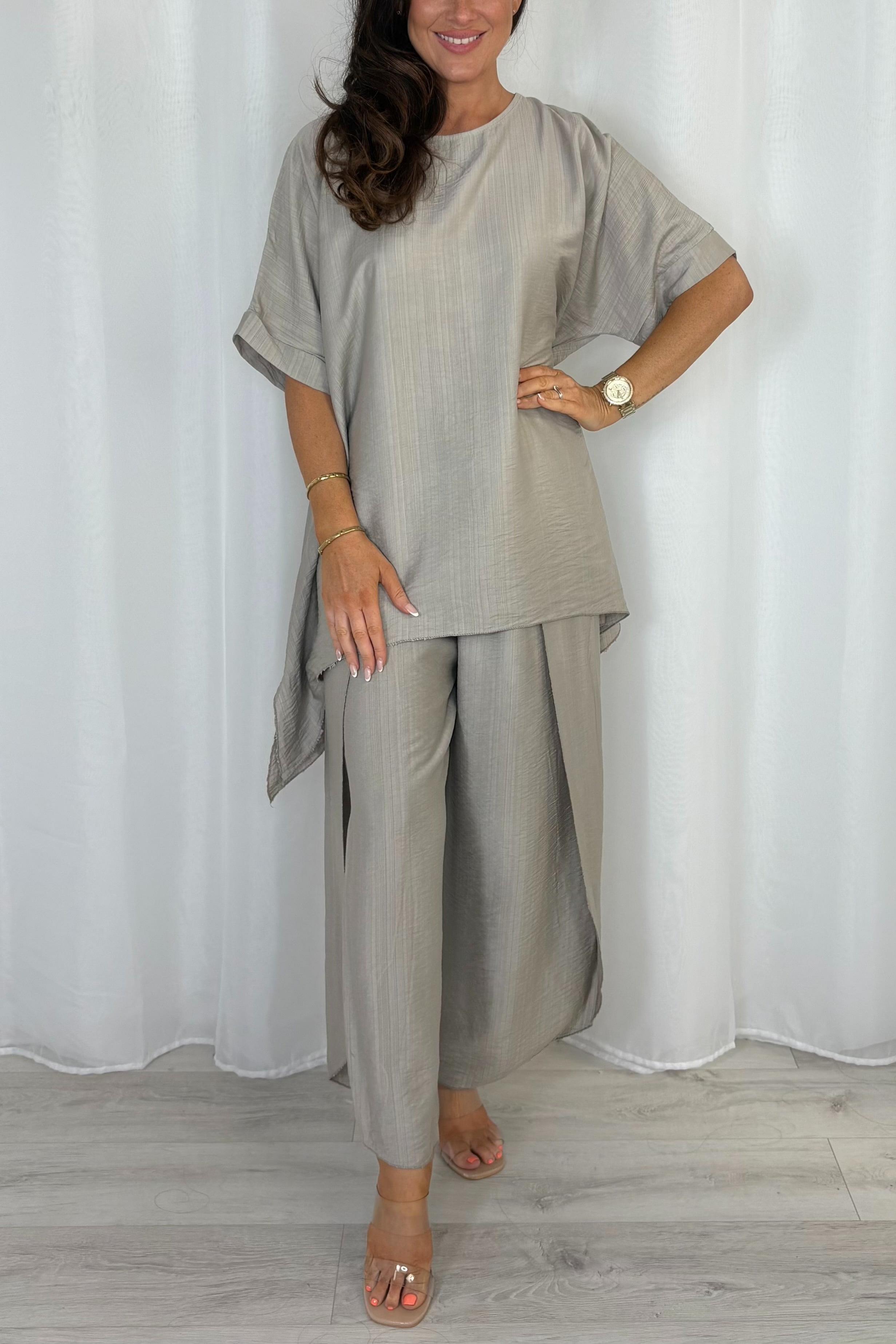 Oversized Top And Split Trouser Co-Ord