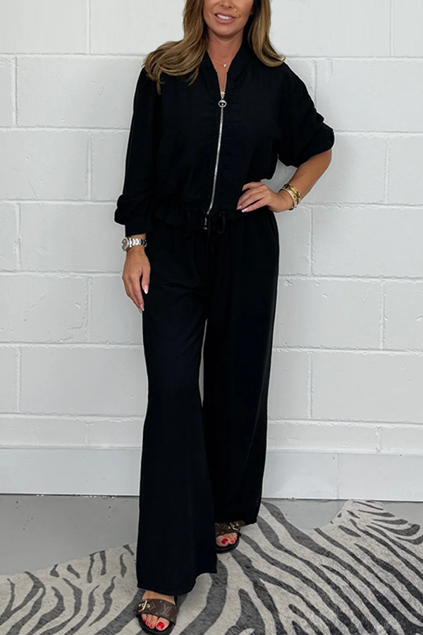 Lightweight Bomber Jacket & Trouser Co-Ord