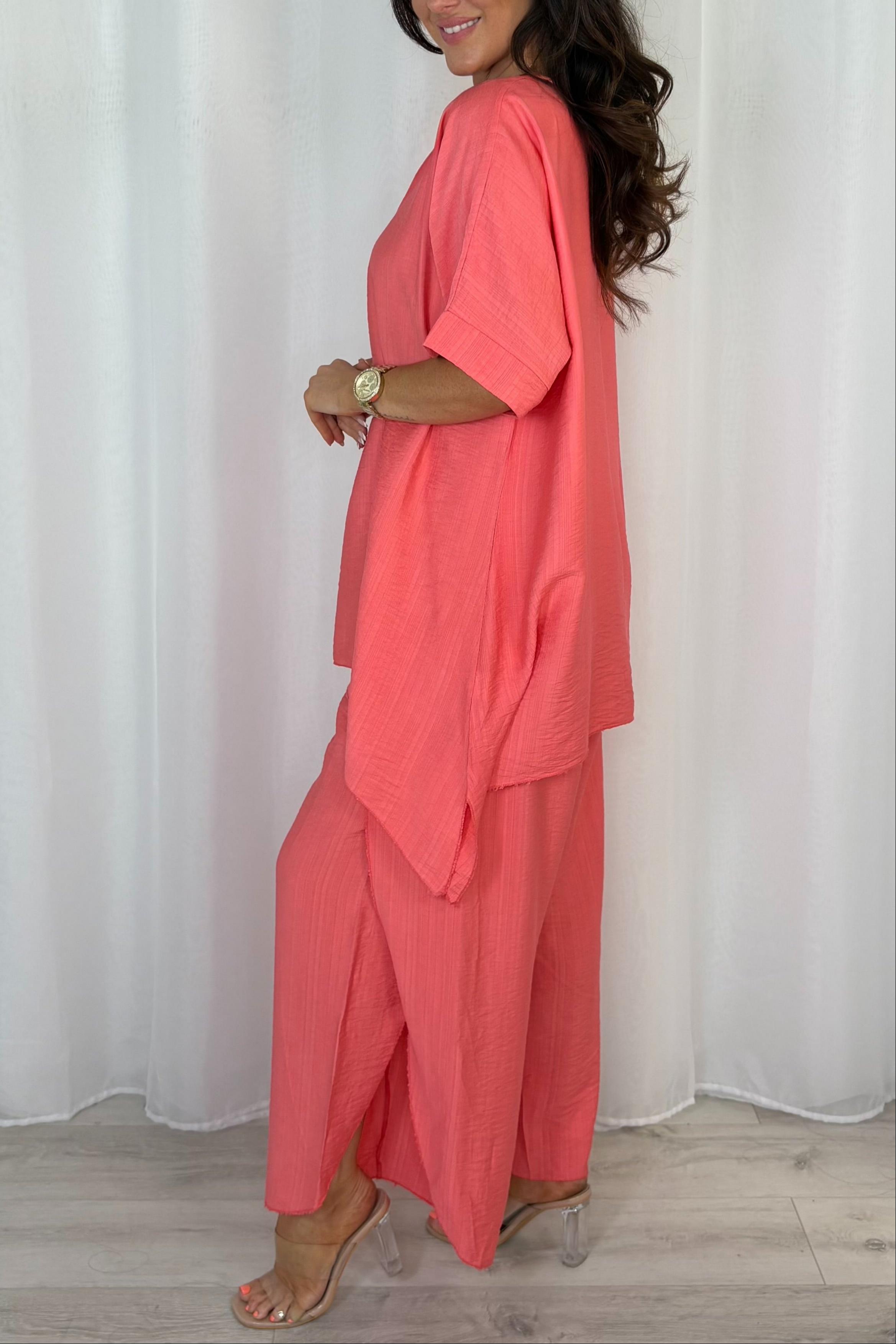 Oversized Top And Split Trouser Co-Ord