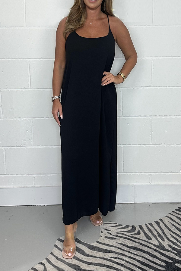 Spaghetti Strap Maxi Dress
