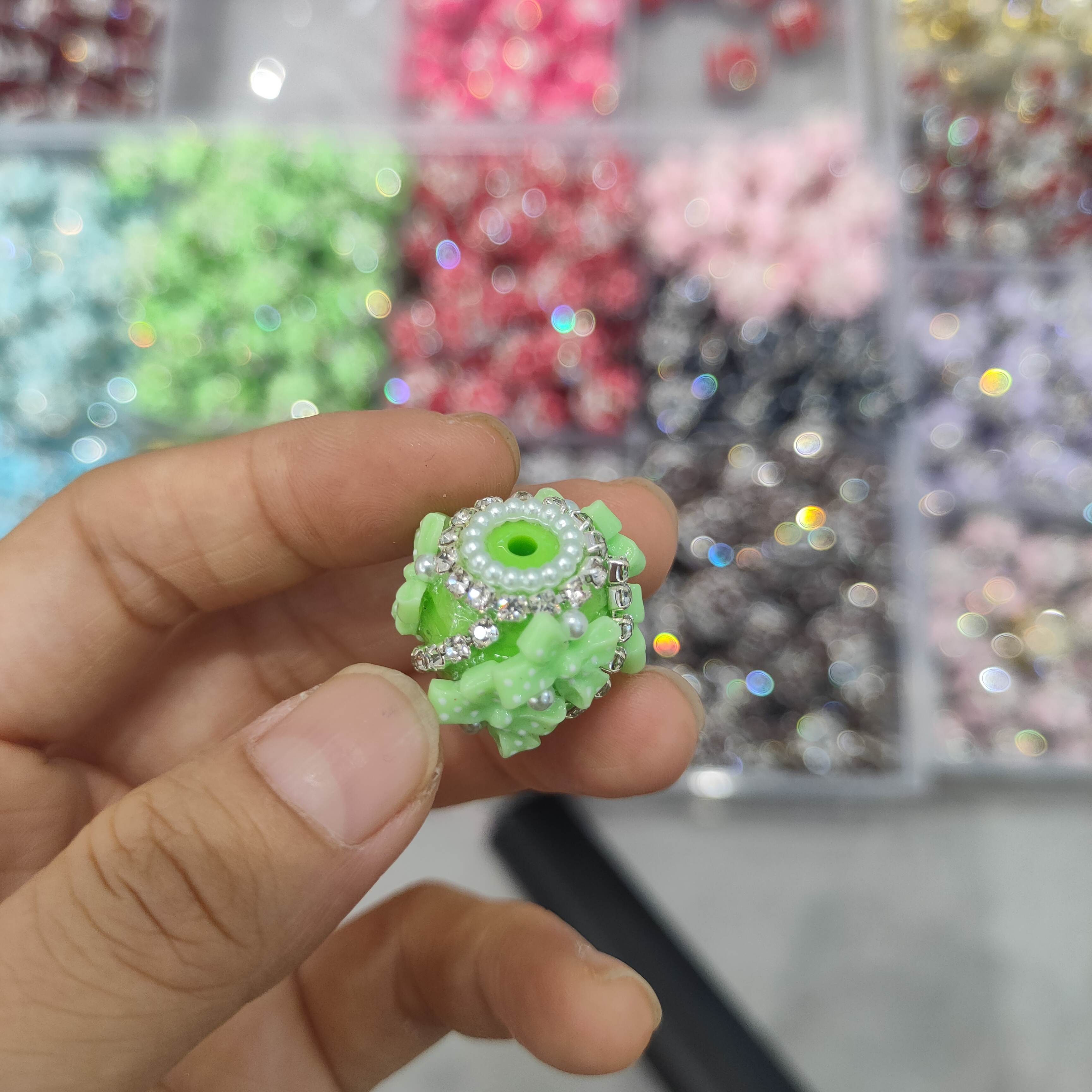 (choose in Live) Pretty DIY Resin fancy beads, accessories for handmade crafts