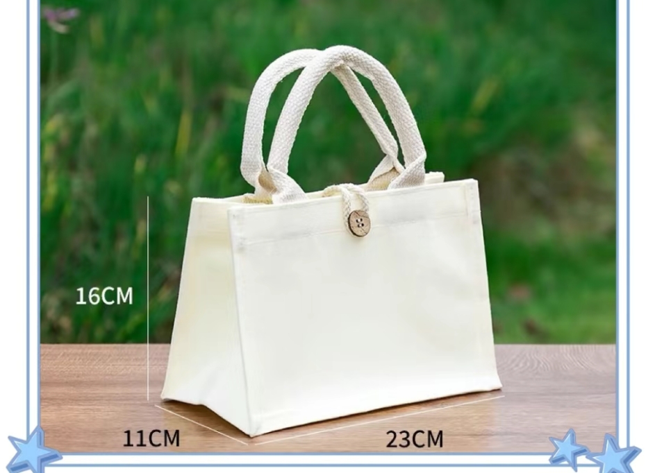 [ Link 3] Customized Tote Bag , Coin Purse/ Storage bag,  Natural Lacquer DIY