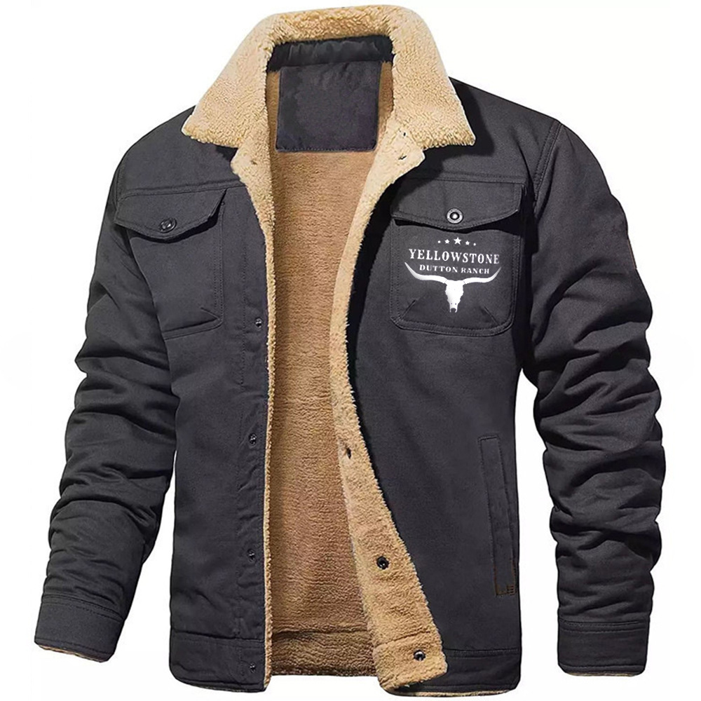 Relaxed Fit Fleece Jacket