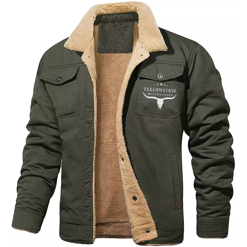 Relaxed Fit Fleece Jacket