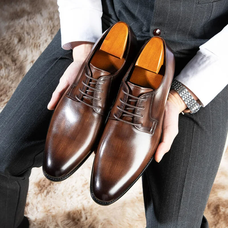 Mens Leather Dress Shoes