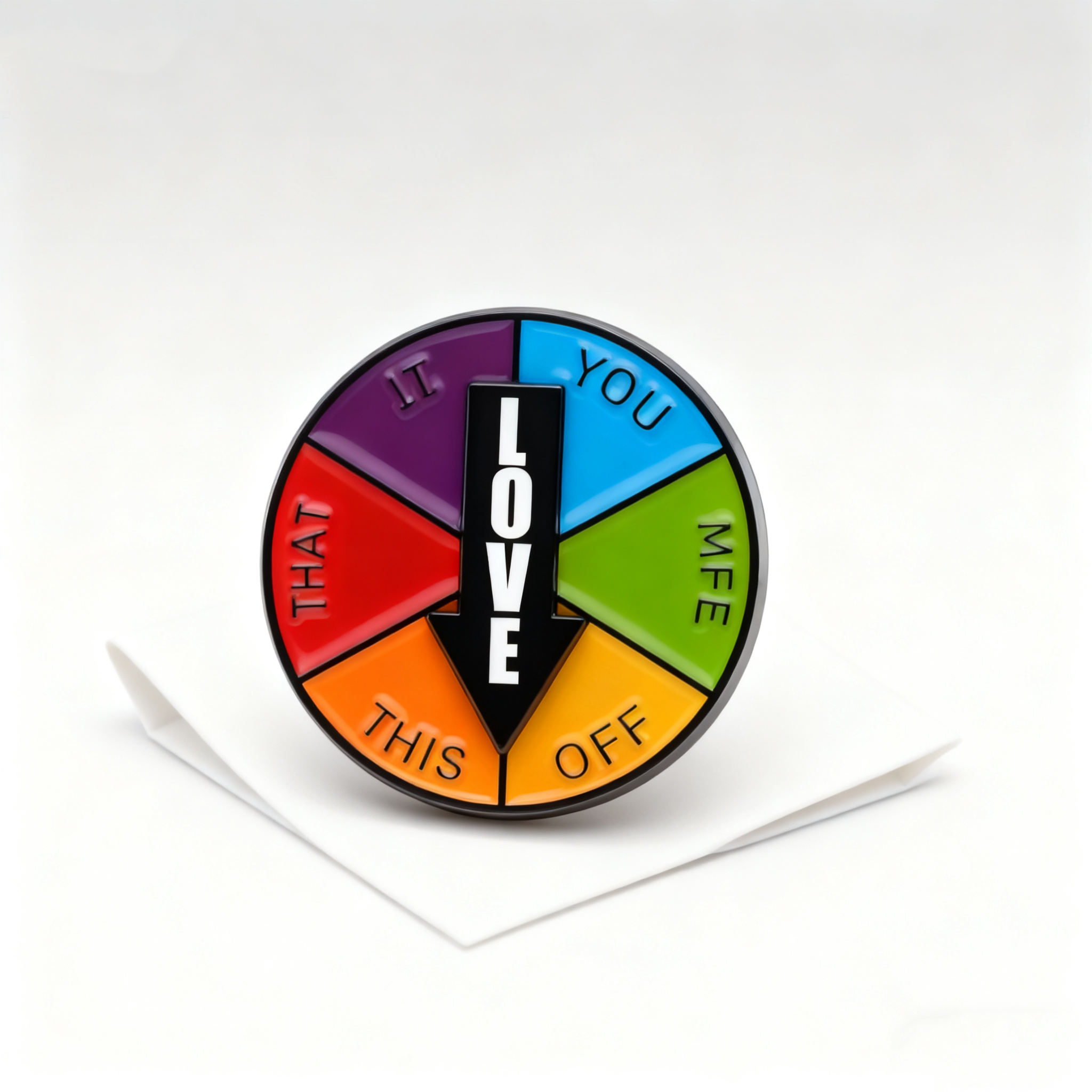 Fun Roulette Brooch