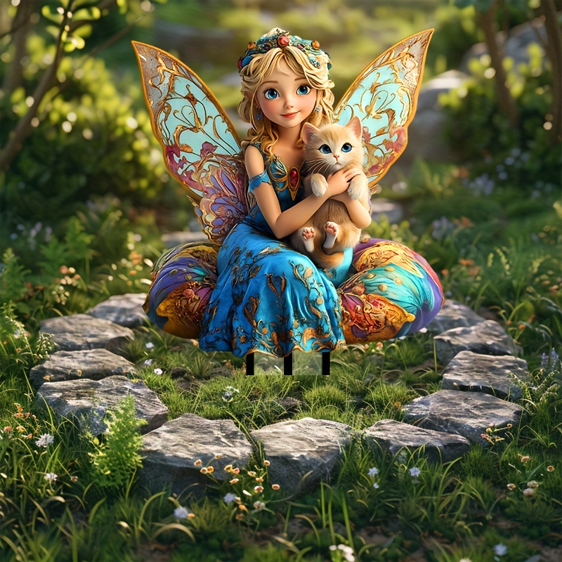 🔥Last Day Promotion 49% OFF-A cat and colorful fairies.
