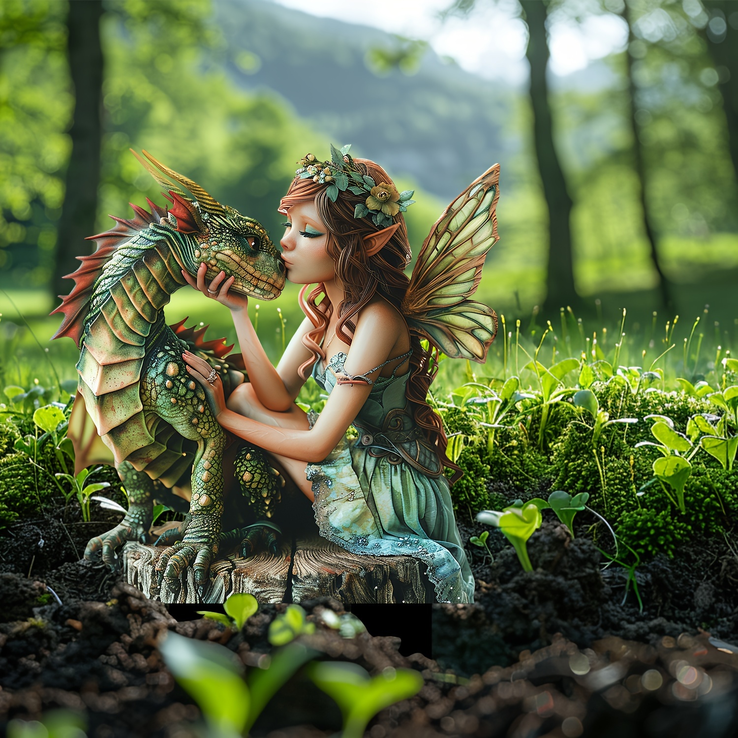 🔥Last Day Promotion 49% OFF-Fairy kisses dragon