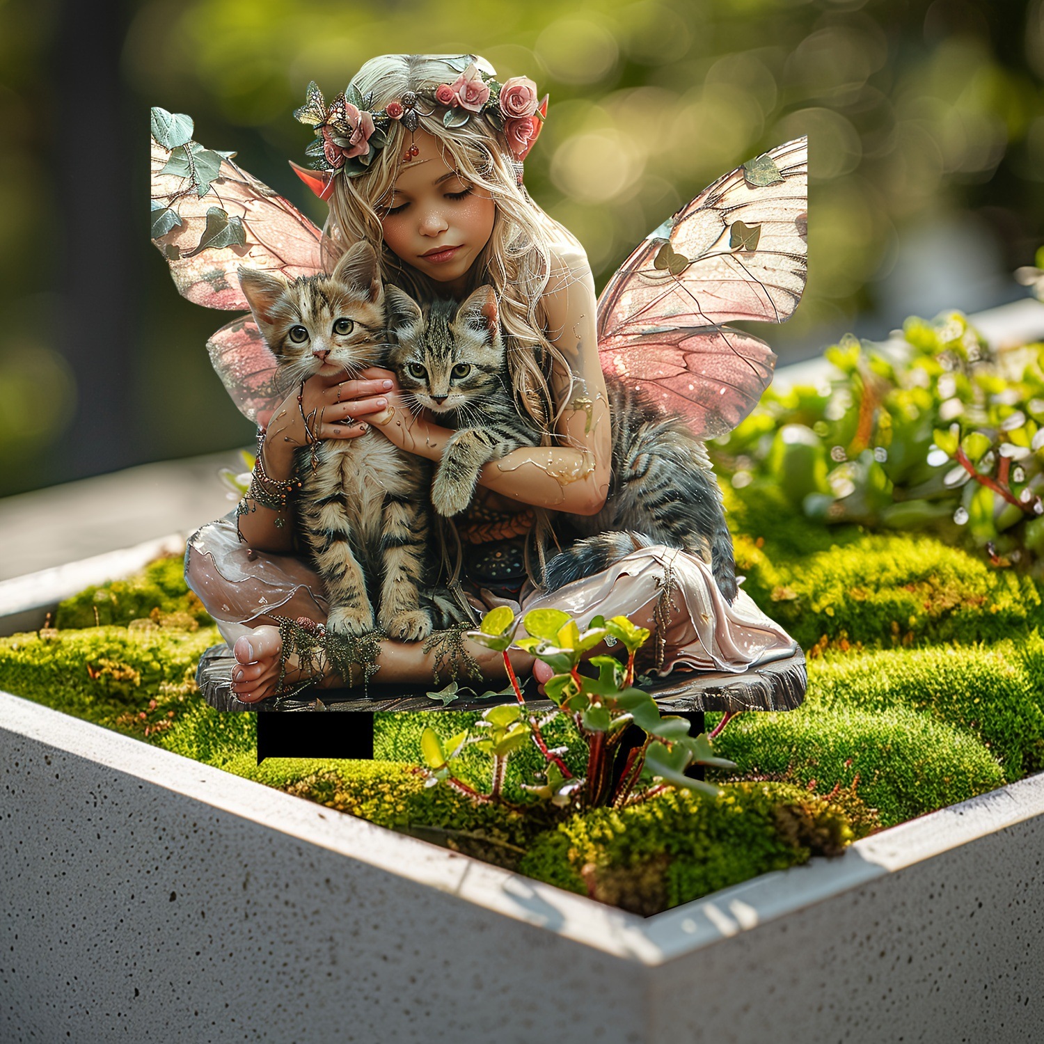 🔥Last Day Promotion 49% OFF-Flower Fairy and Cat