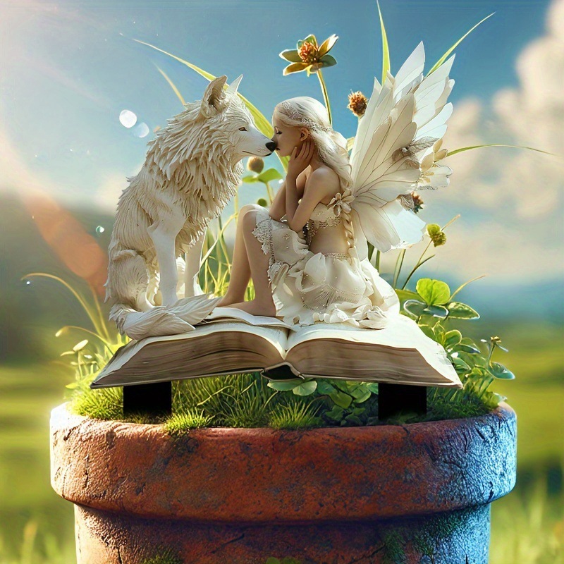 🔥Last Day Promotion 49% OFF-White Wolf King and Fairy