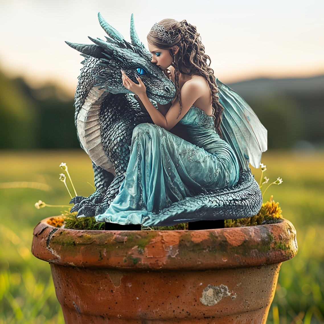 Last Day Promotion 49% OFF-Green Dragon and Beautiful Fairy