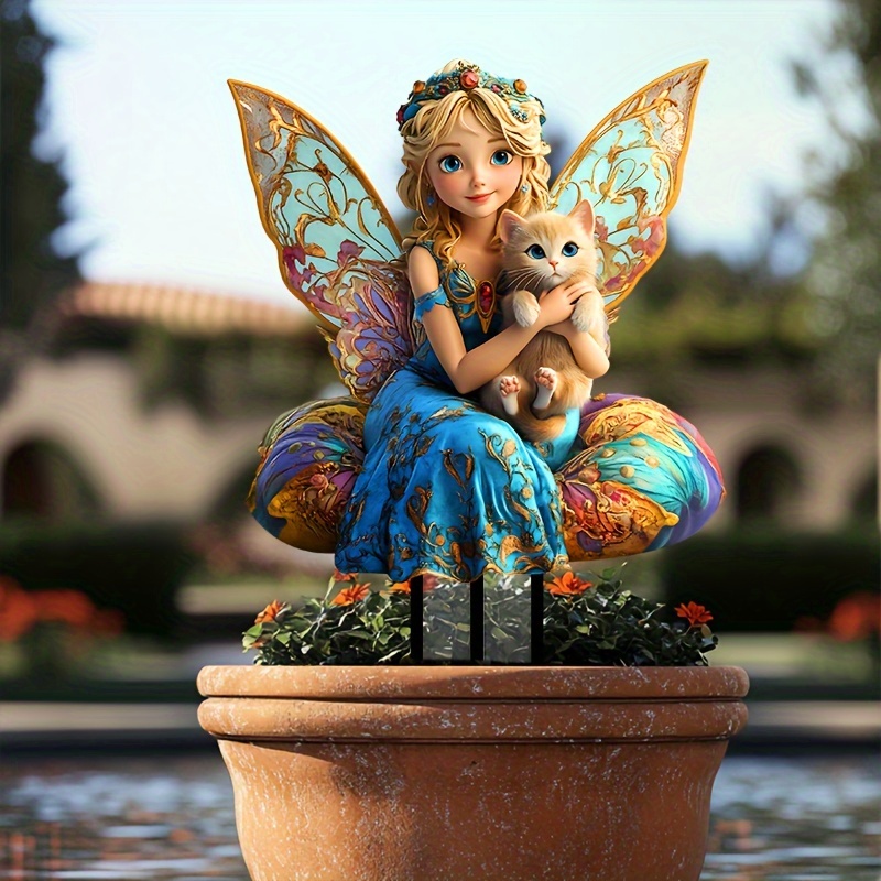 🔥Last Day Promotion 49% OFF-A cat and colorful fairies.