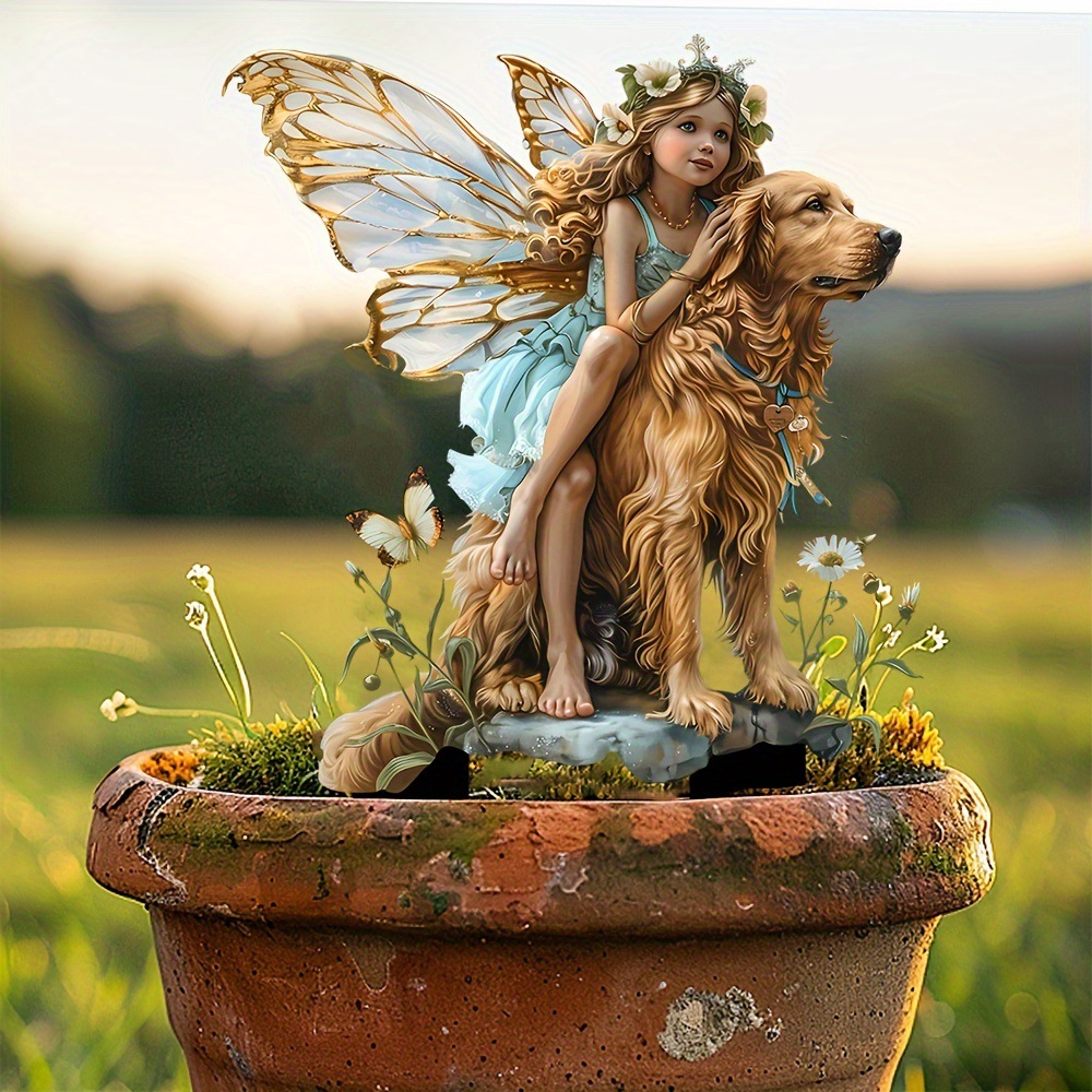 🔥Last Day Promotion 49% OFF-The Blonde Fairy and the Golden Retriever